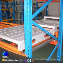 Nanjing jracking 1500 kg por palet utilizado push back shelf